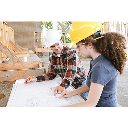 Construction worker icon